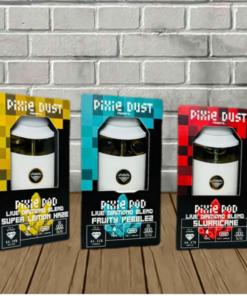 PIXIE POD 4G Blue Zushi DISPOSABLE | PIXIE DUST VAPE THCA LIVE DIAMOND BLEND