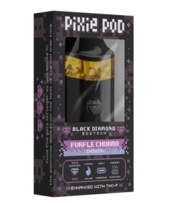 Pixie pod 4g black diamond edition Purple Churro THCa + THCP 4ml Vape